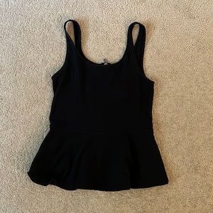 EXPRESS peplum work tank top